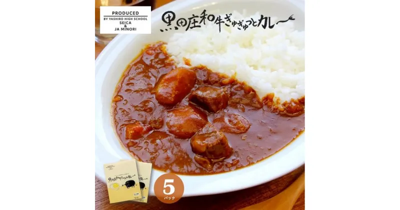 【ふるさと納税】「黒田庄和牛ぎゅぎゅっとカレ〜」兵庫県立社高校 生活科学科×JAみのりコラボカレー