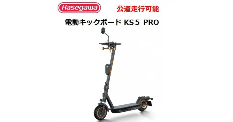 【ふるさと納税】【訳あり/モデルチェンジ】長谷川工業（Hasegawa) 公道走行が可能な電動キックボード KS5 PRO 電動モビリティ 折り畳み