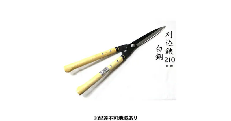 【ふるさと納税】刈込鋏 210mm 菊蔵 短柄 白鋼 裏スキ　雑貨 日用品 刈込鋏 ハサミ はさみ 210mm