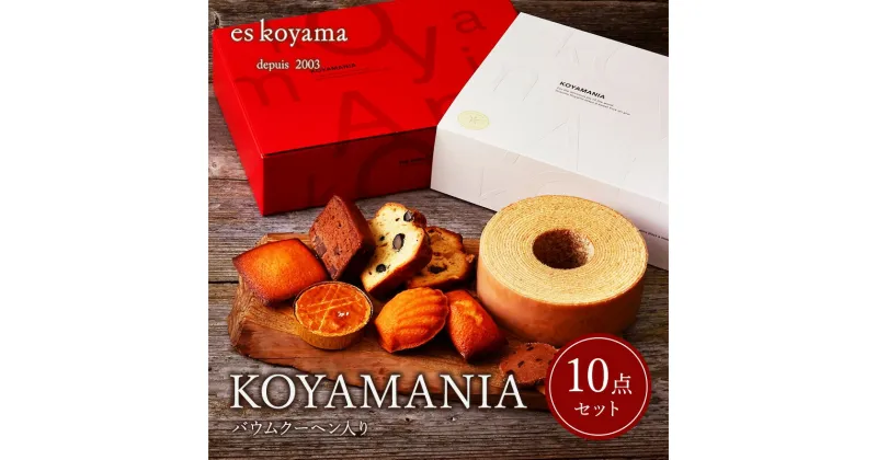 【ふるさと納税】KOYAMANIA【バウムクーヘン入り】お菓子 詰合せ スイーツ バウムクーヘン 焼き菓子 ギフト エスコヤマ コヤマ スイーツ ギフト お祝い 贈答品 歳暮 ふるさと納税 ふるさと 人気 おすすめ 送料無料 兵庫県 三田市