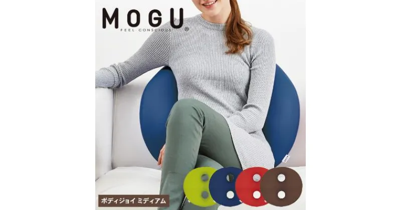 【ふるさと納税】クッション 背あて MOGU モグ ボディジョイ ミディアム 全4色 背当てクッション 背あてクッション 背もたれ 椅子 腰当て 背中 腰 ビーズクッション ビーズ インテリア オフィス デスクワーク インテリア 雑貨 mogu 兵庫県 兵庫　 加西市