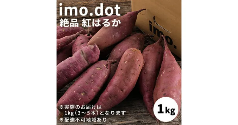 【ふるさと納税】 訳あり imo.dotの絶品 紅はるか お試し1kg[ いも 芋 さつまいも ] 母の日 おすすめ ギフト プレゼント お祝い　 野菜 根菜 加西市産 クセがない 上品 しっとり 濃厚 サイズ混合 国産 日本産 焼きいも ふかし芋