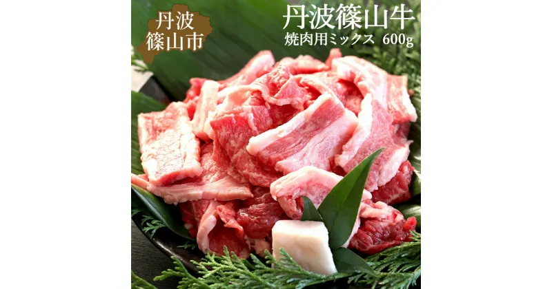 【ふるさと納税】訳あり 丹波篠山牛 肉 焼肉 600g