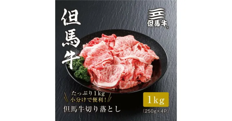 【ふるさと納税】【但馬牛】切り落とし 1kg_ お肉 肉 牛肉 黒毛和牛 ブランド牛 すき焼き しゃぶしゃぶ ギフト プレゼント 贈り物 【配送不可地域：離島】【1313143】