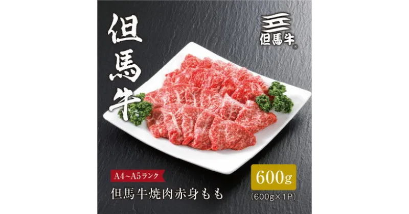 【ふるさと納税】【但馬牛】焼肉 赤身もも600g【配送不可地域：離島】【1313159】