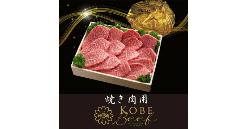 【ふるさと納税】神戸ビーフ　焼き肉用(かた・もも)600g　YBY2【配送不可地域：離島】【1340603】