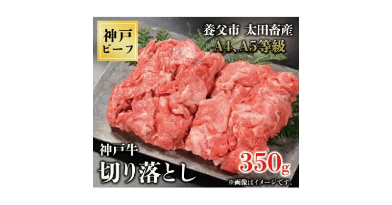 【ふるさと納税】神戸牛　切り落とし　350g【配送不可地域：離島】【1443394】