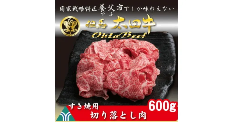 【ふるさと納税】訳あり太田牛切り落とし肉 かたももばら600g【配送不可地域：離島】【1551650】