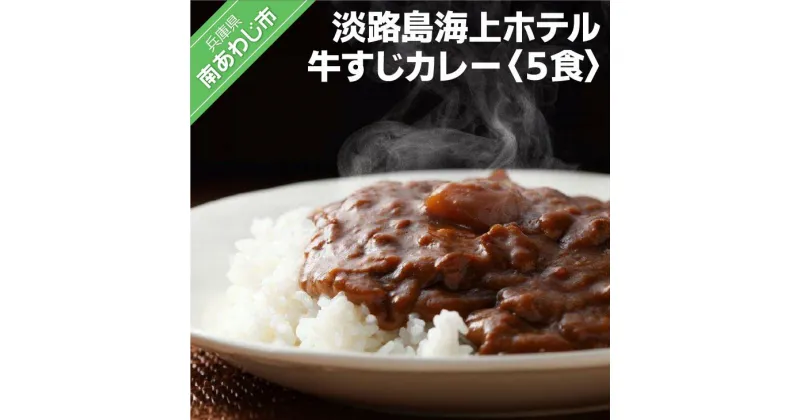 【ふるさと納税】淡路島海上ホテル　牛すじカレー　5食