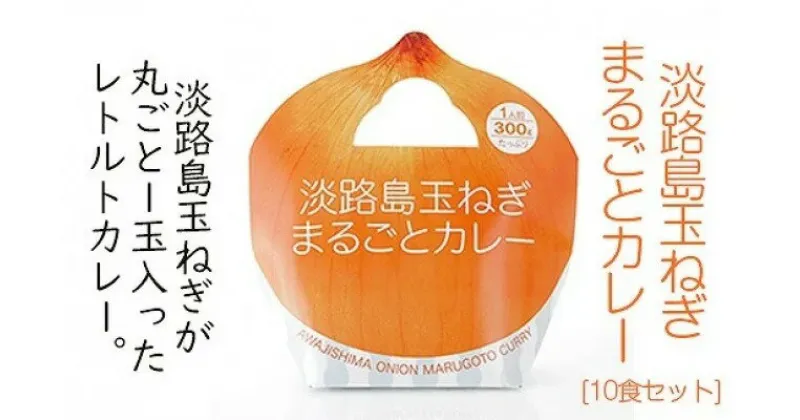 【ふるさと納税】淡路島玉ねぎまるごとカレー10食セット