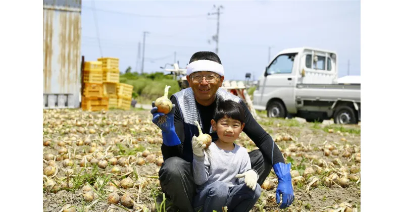 【ふるさと納税】てっちゃんの淡路島たまねぎ3kg／メディアに引っ張りだこの農家さんが育てたあまーい「たまねぎ」！