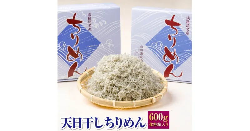 【ふるさと納税】天日干しちりめん 600g化粧箱入り