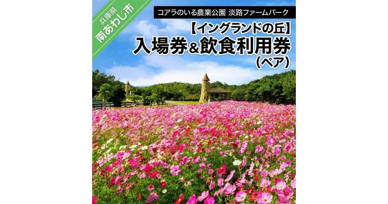 【ふるさと納税】コアラのいる農業公園　淡路ファームパーク　イングランドの丘　入場券＆飲食利用券（ペア）