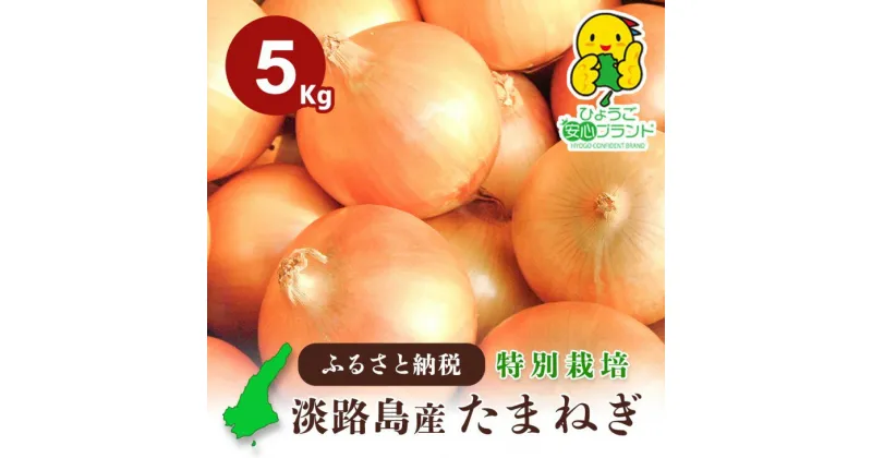 【ふるさと納税】【あさひサンファーム】【5kg】兵庫県認証食品★特別栽培★淡路島たまねぎ