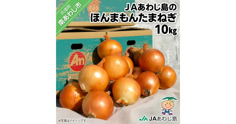 【ふるさと納税】JAあわじ島のほんまもんたまねぎ【10kg】中晩生種