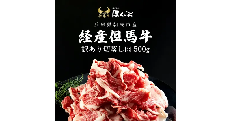 【ふるさと納税】経産但馬牛 訳あり 切落し肉 500g / 但馬牛 但馬 牛 黒毛和牛 国産和牛 ブランド牛 訳アリ 不揃い 規格外 500グラム 切り落とし 切り落とし肉 牛切り落とし 牛肉 お肉 たれ付き すきやきのたれ タレ 冷凍 兵庫県 朝来市 AS2BB17