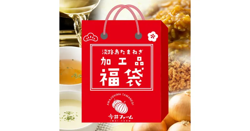 【ふるさと納税】今井ファームの淡路島たまねぎお楽しみ福袋　《福袋 たまねぎスープ オニオンクーリムスープ フライドオニオン ビーフカレー だしパック》