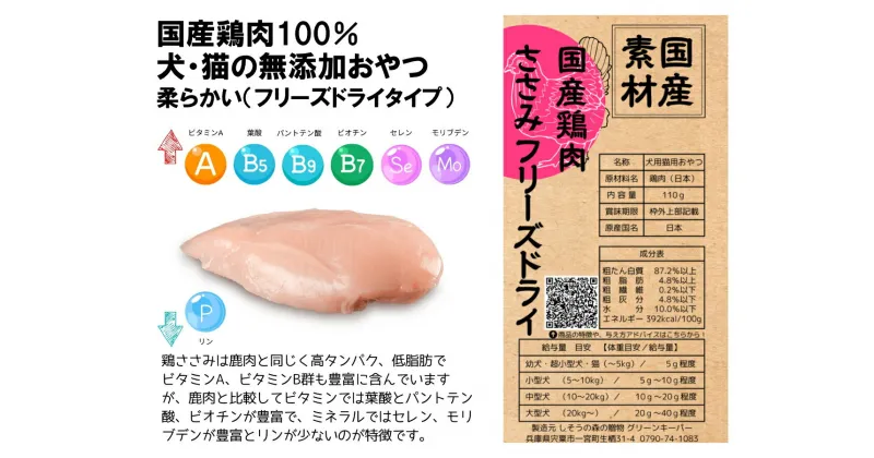 【ふるさと納税】O24　国産 鶏肉 100%　犬 ・ 猫 の 無添加 おやつ　柔らかい（フリーズドライ タイプ）【 ペット ペットフード キャットフード ドッグフード ささみ ササミ 】