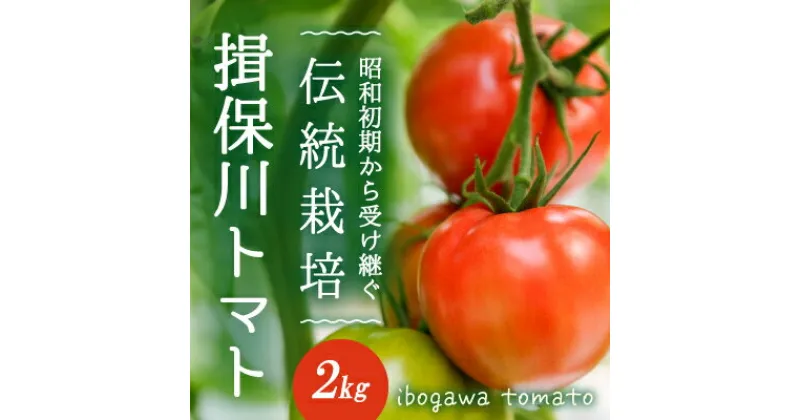 【ふるさと納税】H-14　【昭和初期から受け継ぐ伝統栽培】酸味と甘みのバランスがよい「揖保川トマト」2kg【発送時期：12月～6月】