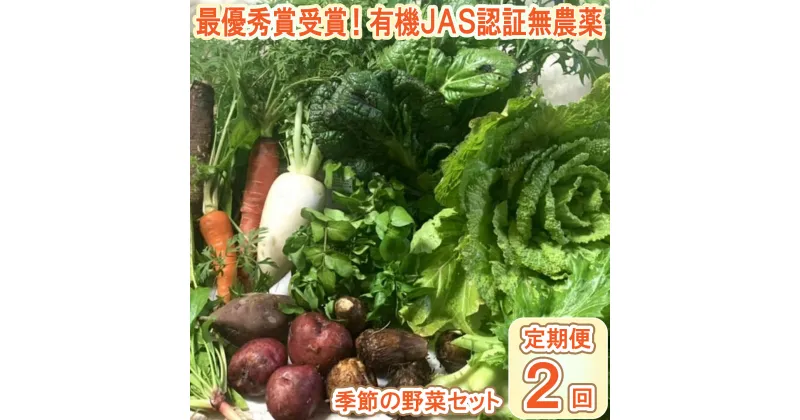 【ふるさと納税】【最優秀賞受賞！甘味＆栄養】有機JAS認証の無農薬、チヨちゃんの野菜2ヶ月定期[953]