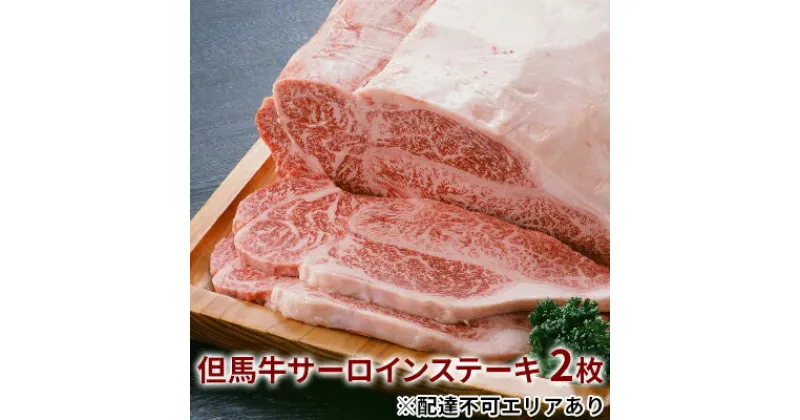 【ふるさと納税】 但馬牛 サーロイン ステーキ 200g×2枚 計400g[ 牛肉 お肉 ブランド牛 キャンプ BBQ アウトドア バーベキュー ギフト 母の日 父の日 ]　牛肉・サーロイン・但馬牛サーロインステーキ・但馬牛・ステーキ