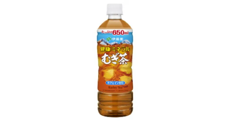 【ふるさと納税】【毎月定期便】健康ミネラルむぎ茶650ml24本全3回【4008880】