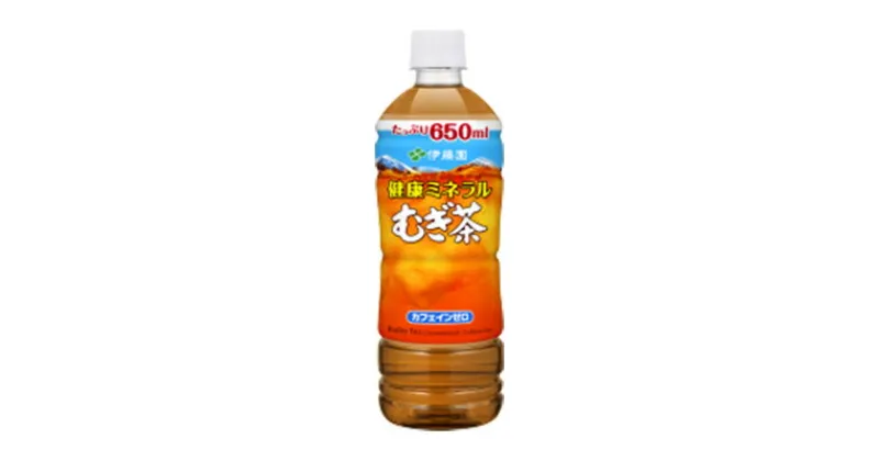 【ふるさと納税】【毎月定期便】健康ミネラルむぎ茶650ml　24本　全6回【4012848】