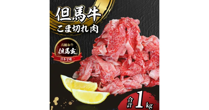 【ふるさと納税】但馬牛 こま切れ肉 1kg 送料無料 500g×2パック 最高級 国産 黒毛和牛 和牛 内祝い プレゼント ギフト お取り寄せ 但馬玄 国産牛 たじまぐろ おうちごはん 炒め物 煮物 希少部位 グルメ 国産 お歳暮 お誕生日 ハンバーグ 霜降り肉 テレビ 紹介 01-14