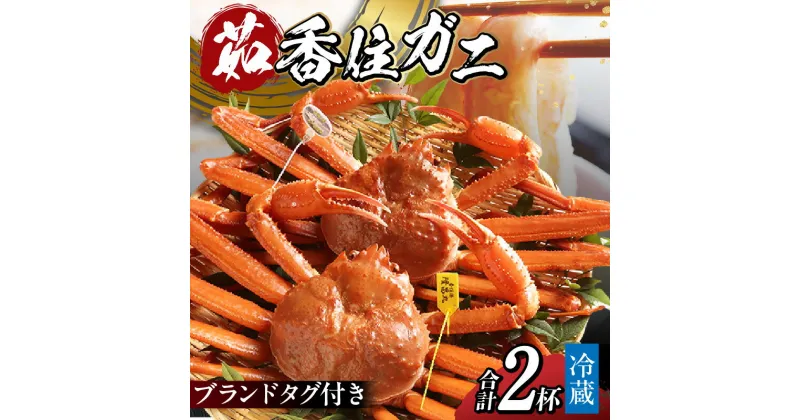 【ふるさと納税】カニ 香住ガニ タグ付き 2杯 ボイル 送料無料 700g前後×2 1.4kg 蟹 海鮮 かに 紅ズワイガニ 脚 蟹爪 ギフト かにしゃぶ しゃぶしゃぶ カニすき かに鍋 ギフト 鍋 蟹味噌 甲羅焼き 焼きガニ 焼き蟹 香住蟹 香住カニ 兵庫県 香住 姿11-04