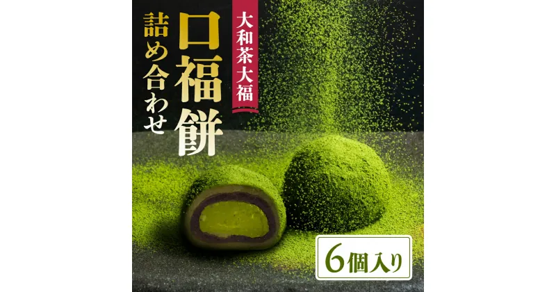 【ふるさと納税】 大和茶大福 口福餠 詰め合わせ 6個入り 御中元 プレゼント スイーツ 大和茶 大福 奈良 誕生日 御祝 内祝 お取り寄せ 和菓子 お菓子 スウィーツ デザート 高級 お土産 お祝い 贈り物 新年 楽天 通販 返礼品 寄付 ギフト 故郷納税 なら