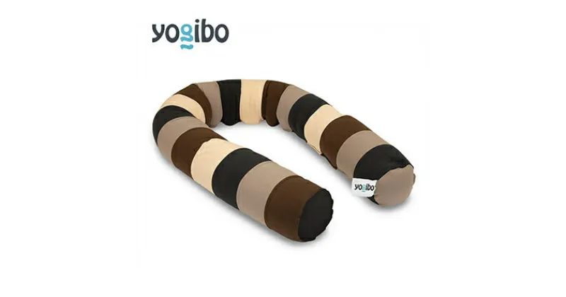 【ふるさと納税】Yogibo Caterpillar RollLong(ヨギボーキャタピラーロールロング)ナチュラル【配送不可地域：離島】【1107245】