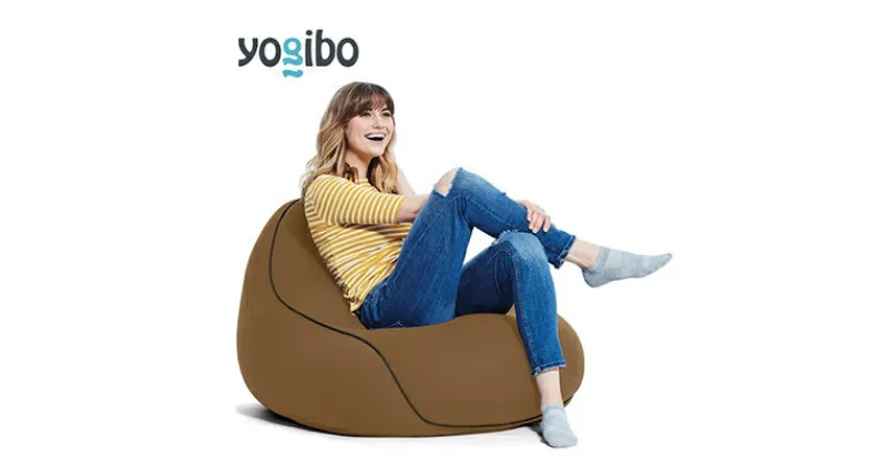 【ふるさと納税】Yogibo Lounger(ヨギボー ラウンジャー)チョコレートブラウン【配送不可地域：離島】【1167169】