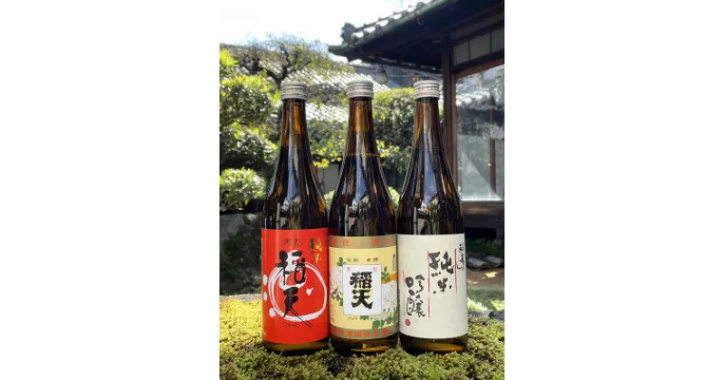 【ふるさと納税】天理の地酒　黒松稲天　日本酒飲み比べ3本セット【1353800】